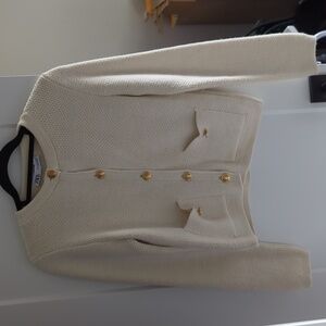 Zara Knit Cardigan with Gold Buttons